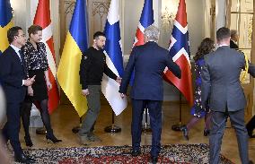 Nordic-Ukrainian Summit in Helsinki, Finland
