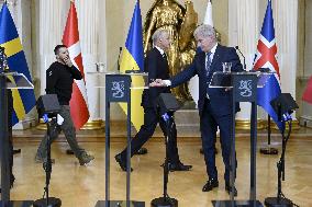 Nordic-Ukrainian Summit in Helsinki, Finland