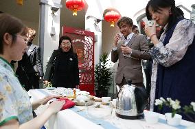 BELGIUM-BRUSSELS-CHINA-TEA-CULTURE-EVENT