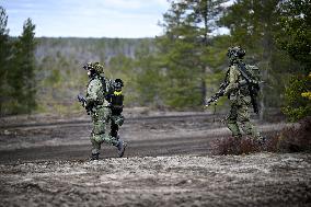 Finnish Army mechanized exercise Arrow 23