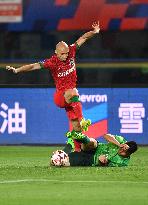 (SP)CHINA-ZHENGZHOU-FOOTBALL-CSL-HENAN FC VS BEIJING GUOAN (CN)