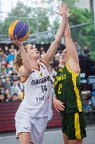 (SP)CHINA-WUHAN-3X3 BASKETBALL-FIBA WOMEN'S SERIES-AUSTRALIA VS GERMANY (CN)