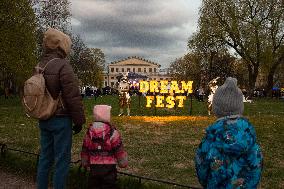 RUSSIA-ST. PETERSBURG-DREAMFEST WATER LANTERN FESTIVAL