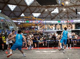 (SP)ISRAEL-EILAT-3X3 BASKETBALL-FIBA WORLD CUP QUALIFIER-CHN VS SLO