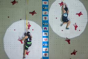 (SP)INDONESIA-JAKARTA-CLIMBING WORLD CUP-WOMEN'S SPEED-QUALIFICATIONS