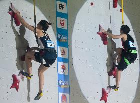 (SP)INDONESIA-JAKARTA-CLIMBING WORLD CUP-WOMEN'S SPEED-QUALIFICATIONS