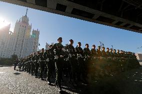 RUSSIA-MOSCOW-VICTORY DAY PARADE-REHEARSAL