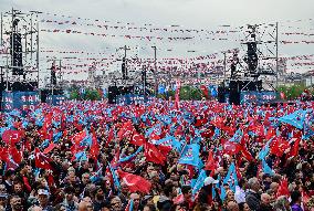 TÜRKIYE-ISTANBUL-KILICDAROGLU-REPUBLICAN PEOPLE'S PARTY-RALLY