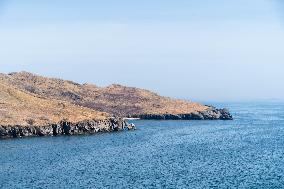 RUSSIA-SLAVYANKA-COASTLINE