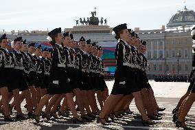 RUSSIA-ST. PETERSBURG-VICTORY DAY-PARADE