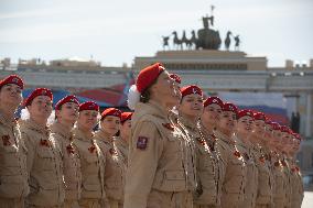 RUSSIA-ST. PETERSBURG-VICTORY DAY-PARADE