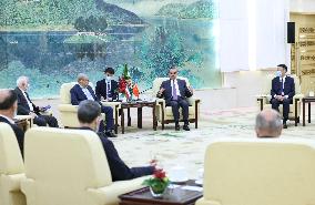 CHINA-BEIJING-WANG YI-IRANIAN DELEGATION-MEETING (CN)