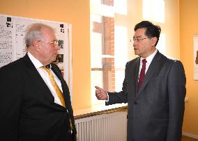 GERMANY-BERLIN-QIN GANG-CONFUCIUS INSTITUTE-VISIT