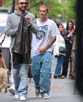 Justin Bieber out in New York