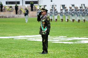 Ceremony for New Colombian Police Director William Rene Salamanca