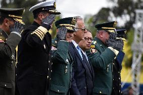 Ceremony for New Colombian Police Director William Rene Salamanca