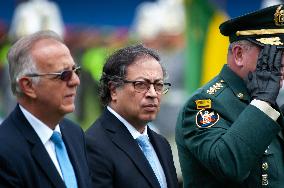 Ceremony for New Colombian Police Director William Rene Salamanca