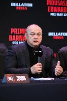 Bellator MMA D-3 Press Conference - Paris