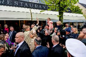 Dutch Royals Visit To The Wadden Islands