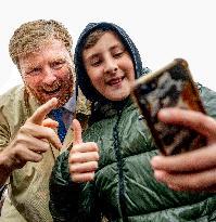 Dutch Royals Visit To The Wadden Islands