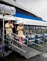 Dutch Royals Visit To The Wadden Islands