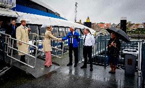 Dutch Royals Visit To The Wadden Islands