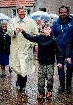 Dutch Royals Visit To The Wadden Islands