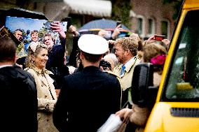 Dutch Royals Visit To The Wadden Islands