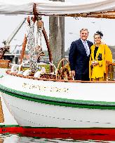 Dutch Royals Visit To The Wadden Islands