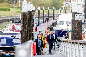 Dutch Royals Visit To The Wadden Islands
