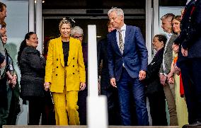 Dutch Royals Visit To The Wadden Islands
