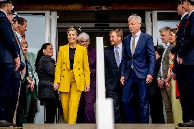 Dutch Royals Visit To The Wadden Islands