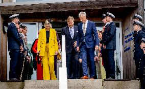 Dutch Royals Visit To The Wadden Islands