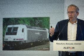 Alstom Annual Results 2022/23 - Saint-Ouen