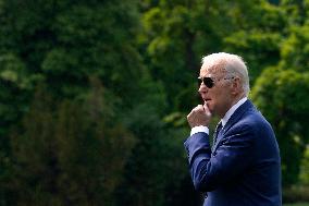 Joe Biden departs to New York - Washington