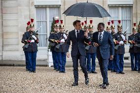 President Macron Welcomes Togolese President Gnassingbe - Paris