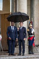 President Macron Welcomes Togolese President Gnassingbe - Paris