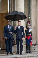 President Macron Welcomes Togolese President Gnassingbe - Paris