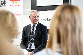 Inauguration Of The New Class Of l’Escalator - Levallois