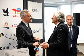 Inauguration Of The New Class Of l’Escalator - Levallois