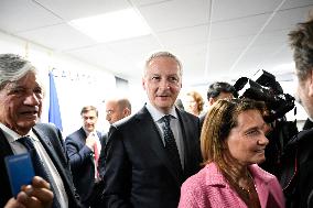 Inauguration Of The New Class Of l’Escalator - Levallois