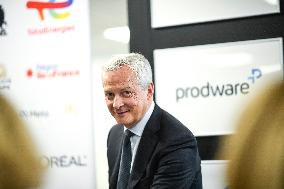 Inauguration Of The New Class Of l’Escalator - Levallois