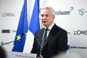 Inauguration Of The New Class Of l’Escalator - Levallois