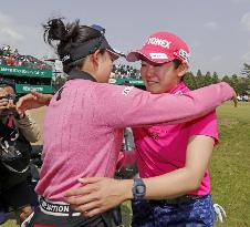 Golf: Japan twins achieve rare feat
