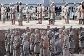 CHINA-SHAANXI-XI'AN-LANDMARK-TERRACOTTA WARRIORS (CN)