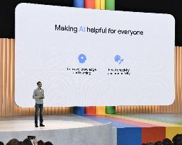 Google CEO Pichai at developers conference