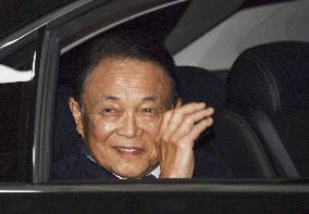 Ex-Japan PM Aso to meet S. Korea President Yoon