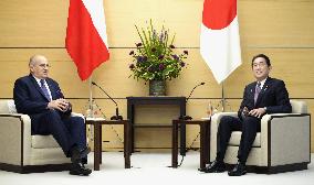Japan-Poland talks in Tokyo