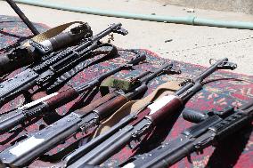 AFGHANISTAN-KHOST-WEAPONS