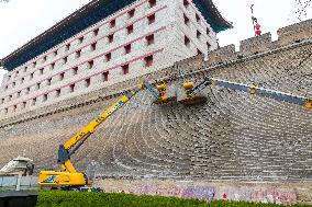 CHINA-SHAANXI-XI'AN-ANCIENT CITY WALL (CN)